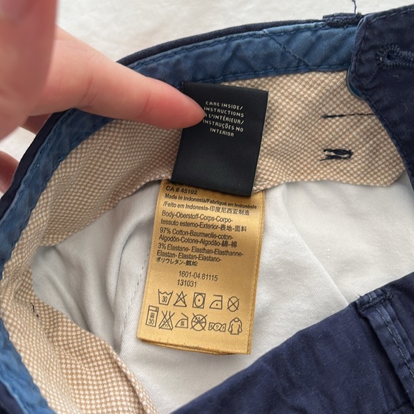 Scotch & Soda Navy Blue Shorts [Size: 31] - Picture 3 of 4